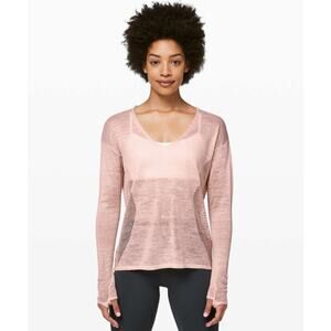 Lululemon Still Movement Sweater *Linen